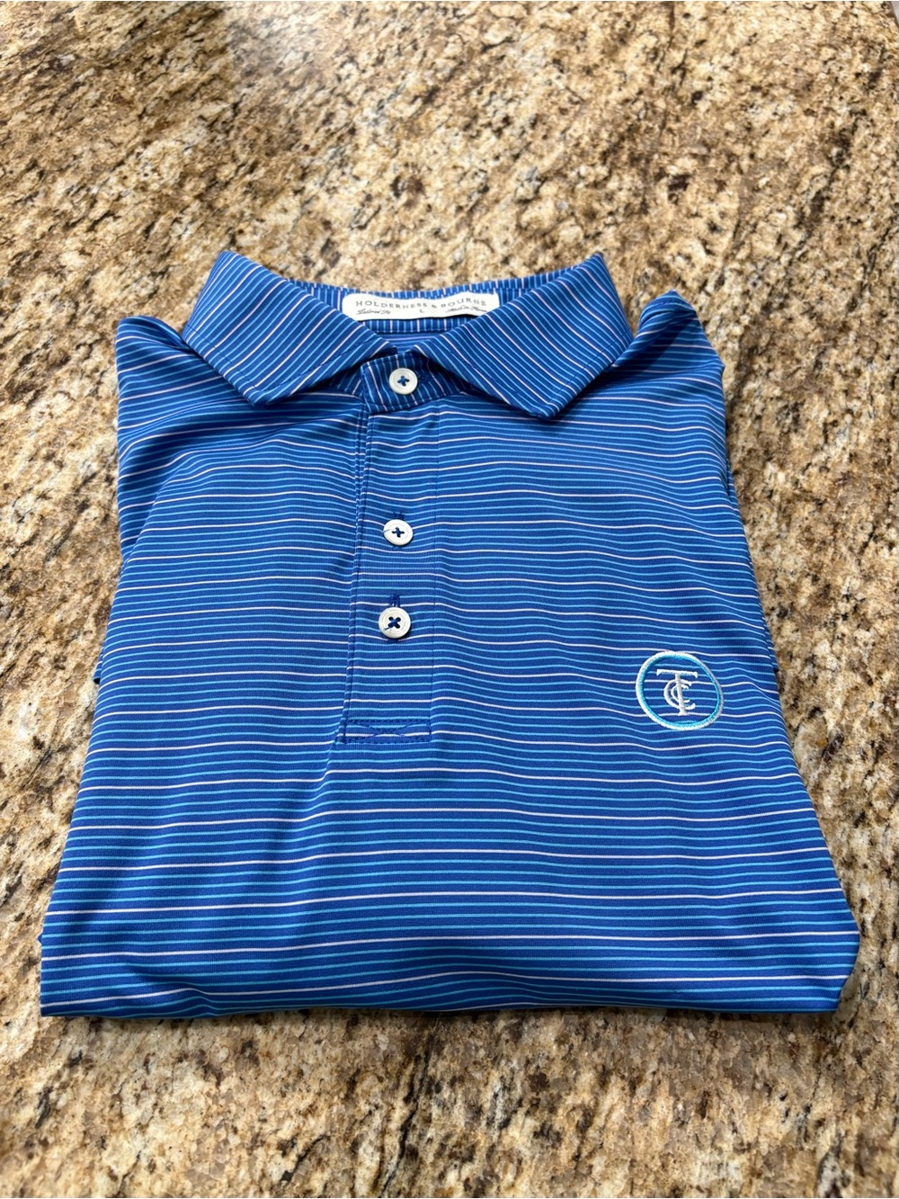 Holderness & Bourne striped polo